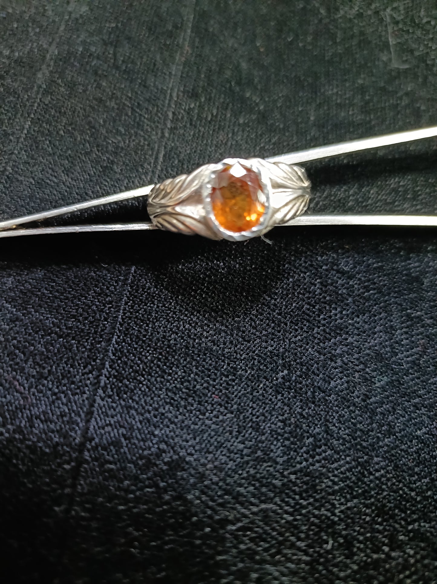 Silver Gomedha ring