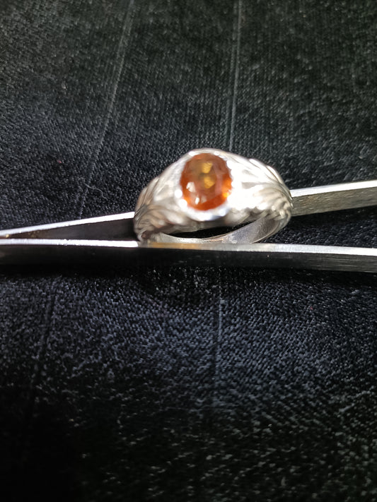 Silver Gomedha ring