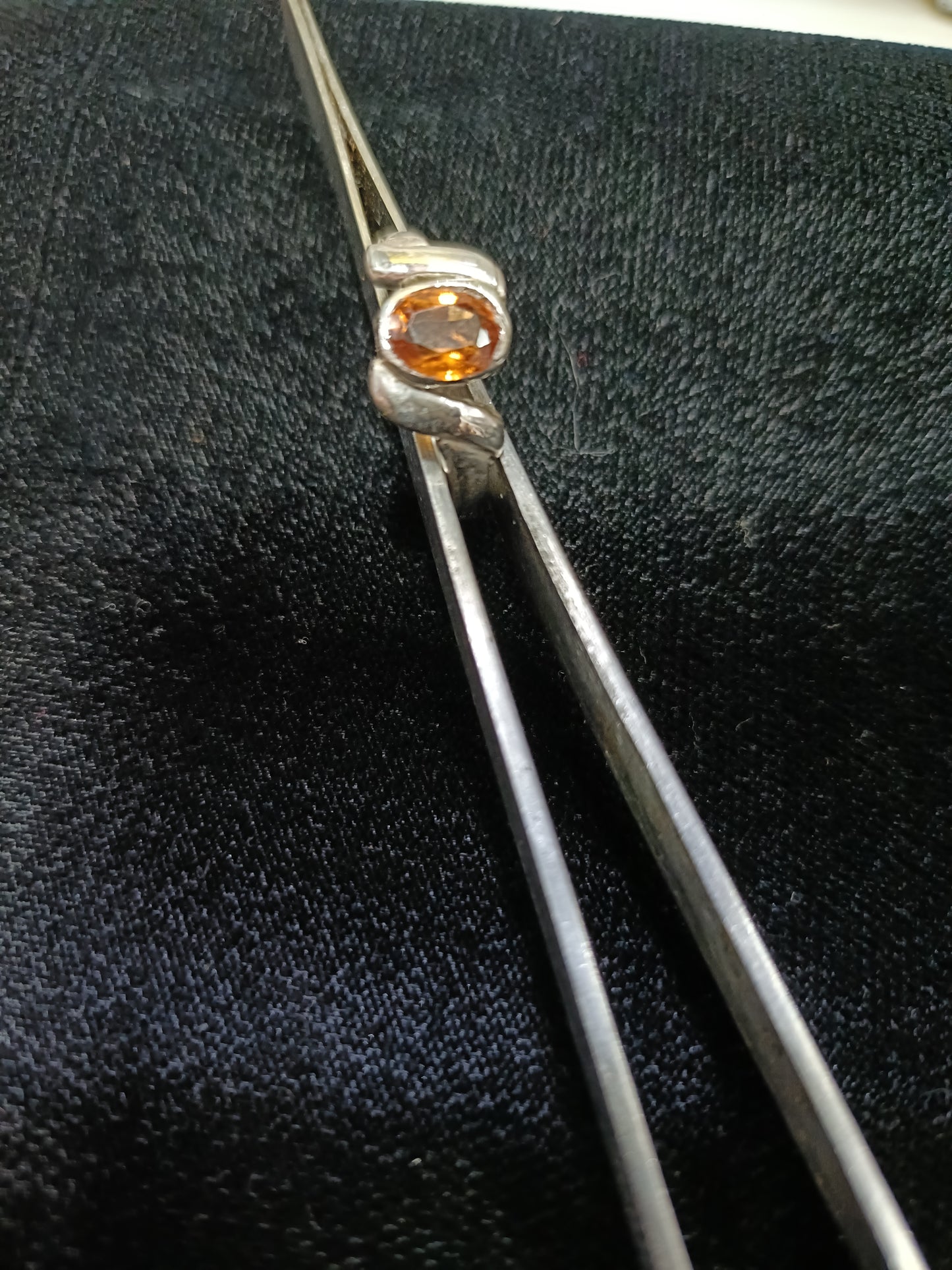 Silver Gomedha ring