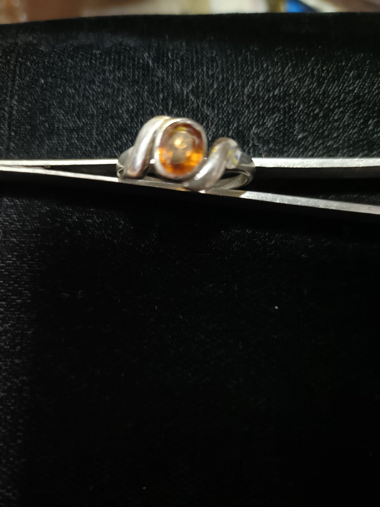 Silver Gomedha ring